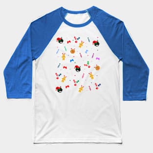 Cute Christmas pattern Baseball T-Shirt